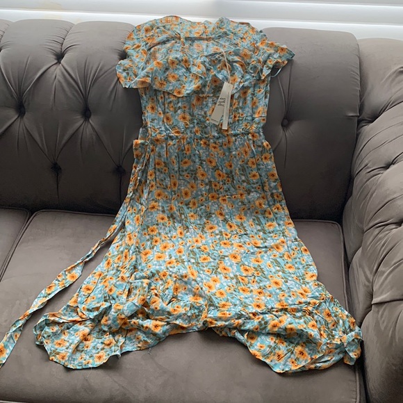 Lovestitch Devyn Floral Ruffle Dress - Picture 1 of 5